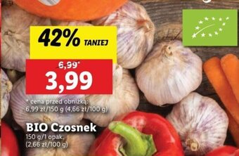 Lidl BIO Czosnek 150 g oferta