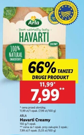 ARLA Havarti Creamy 150 g