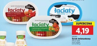 Lidl ŁACIATY serek śmietankowy 200 g oferta