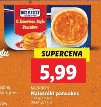 Lidl MCENNEDY Naleśniki pancakes 300 g oferta