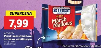Lidl MCENNEDY Pianki marshmallows o smaku waniliowym 300 g oferta