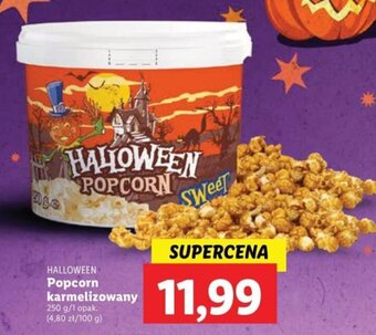 Lidl HALLOWEEN Popcorn karmelizowany 250 g oferta