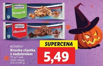 Lidl MCENNEDY Kruche ciastka z nadzieniem 175 g oferta