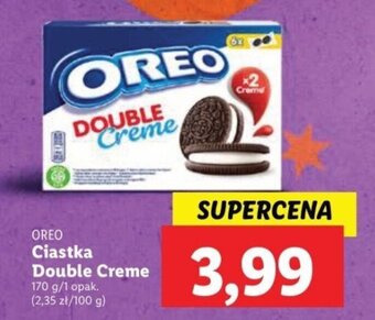 Lidl OREO Ciastka Double Creme 170 g oferta