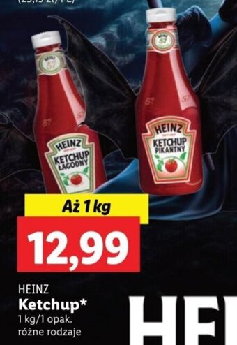 Lidl HEINZ Ketchup 1 kg oferta
