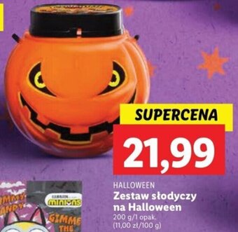 Lidl HALLOWEEN Zestaw słodyczy na Halloween 200 g oferta