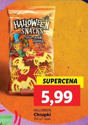 Lidl HALLOWEEN Chrupki 100 g oferta