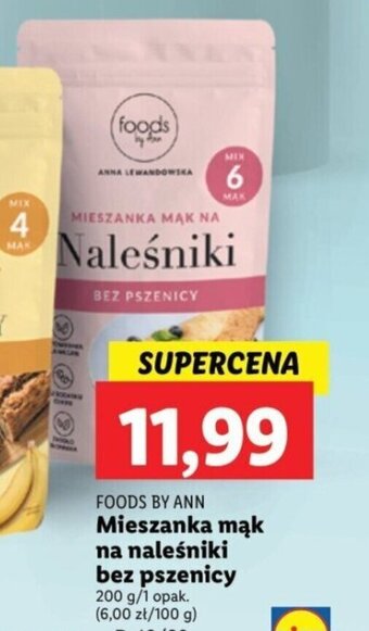 FOODS BY ANN Mieszanka mąk na naleśniki bez pszenicy 200 g