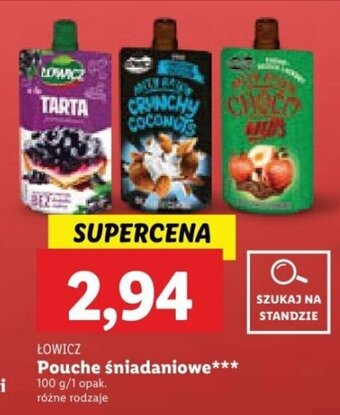 Lidl ŁOWICZ Pouche śniadaniowe 100 g oferta