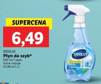 Lidl SIDOLUX Płyn do szyb 500 ml oferta