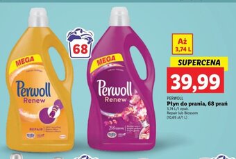 Lidl PERWOLL Płyn do prania, 68 prań 3,74 l oferta