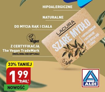 ALDI LACURA SZARE MYDŁO oferta