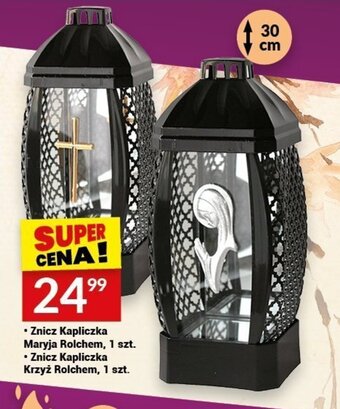 Twój Market Znicz Kapliczka Maryja Rolchem, 1 szt. / Znicz Kapliczka Krzyż Rolchem, 1 szt. oferta