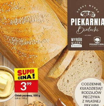 Twój Market Chleb pszenny, 500 g oferta