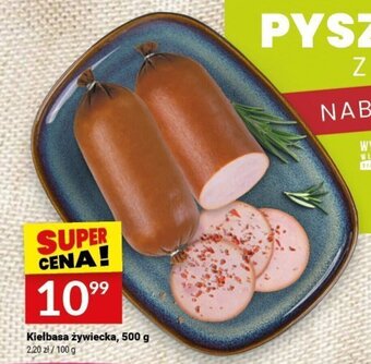 Twój Market Kiełbasa żywiecka, 500 g oferta