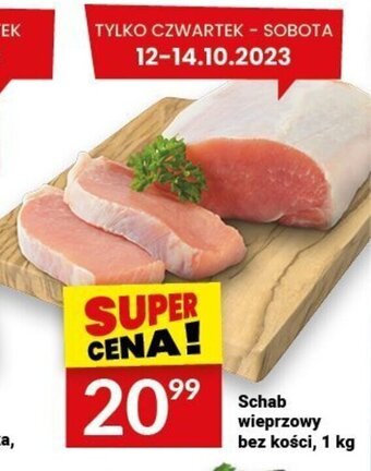 Twój Market Schab wieprzowy bez kości, 1 kg oferta