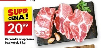 Twój Market Karkówka wieprzowa bez kości, 1 kg oferta