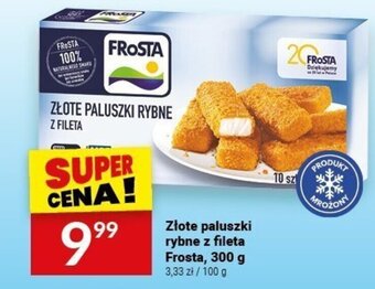 Twój Market Złote paluszki rybne z fileta Frosta, 300 g oferta