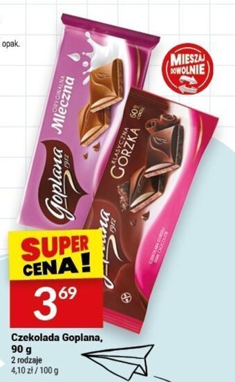Twój Market Czekolada Goplana, 90 g oferta