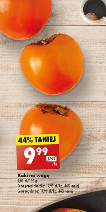 Biedronka Kaki na wagę 1 kg oferta
