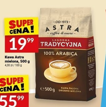 Twój Market Kawa Astra mielona, 500 g oferta