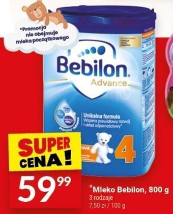 Twój Market Mleko Bebilon, 800 g oferta