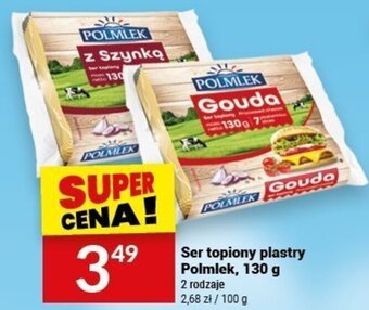 Twój Market Ser topiony plastry Polmlek, 130 g oferta