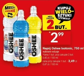 Twój Market Napój Oshee Isotonic, 750 ml oferta