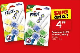 Zawieszka do WC Tri Force, 2x45 g