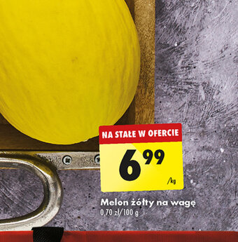 Biedronka Melon żółty na wagę 1 kg oferta