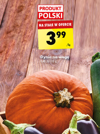 Biedronka Dynia na wagę 1 kg oferta