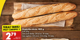 Biedronka Bagietka duża, 405 g oferta