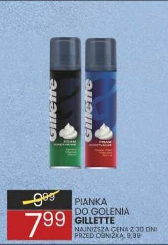 Wafelek PIANKA DO GOLENIA GILLETTE oferta