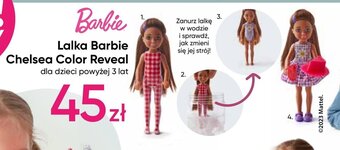 Pepco Lalka Barbie Chelsea Color Reveal oferta