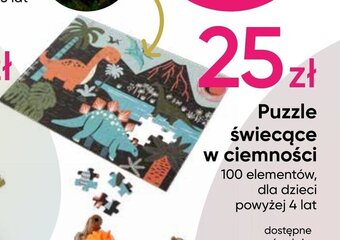 Pepco Puzzle świecące w ciemności 100 el. oferta