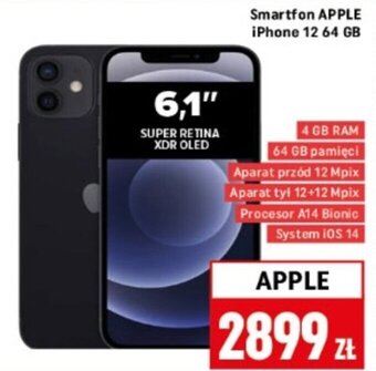 Neopunkt Smartfon APPLE iPhone 12 64 GB oferta
