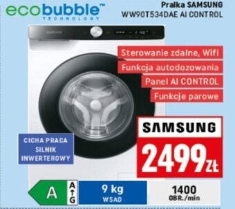 Neopunkt Pralka SAMSUNG WW90T534DAE AI CONTROL oferta