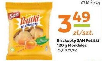 Gama Biszkopty SAN Petitki 120 g oferta