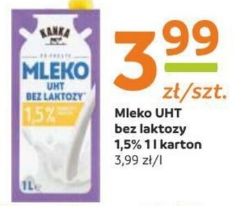 Gama Mleko UHT bez laktozy 1,5% 1 l oferta