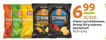Gama Chipsy Lay's Karbowane, Strong 120 g oferta