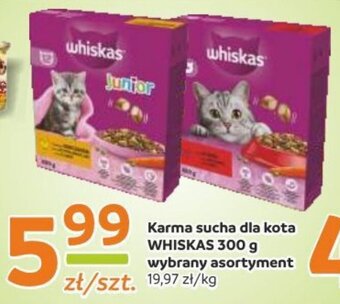 Karma sucha dla kota WHISKAS 300 g