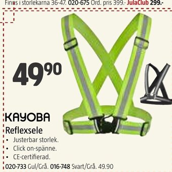 Jula KAYOBA Reflexsele oferta
