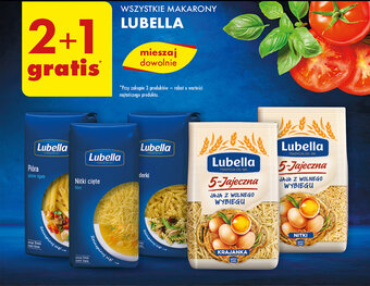 Biedronka WSZYSTKIE MAKARONY LUBELLA oferta