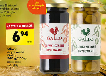 Biedronka Oliwa z oliwek Delicado Gallo, 340g/150g oferta