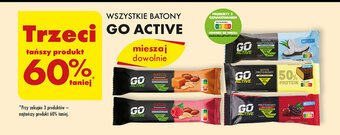 Biedronka WSZYSTKIE BATONY GO ACTIVE oferta
