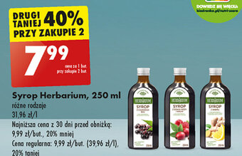 Biedronka Syrop Herbarium, 250 ml oferta