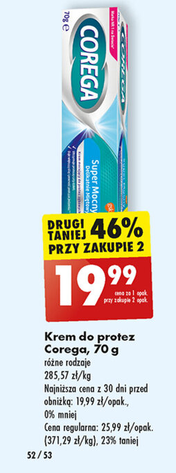 Krem do protez Corega, 70 g