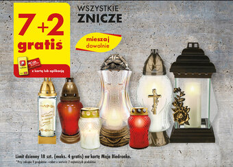 Biedronka WSZYSTKIE ZNICZE oferta