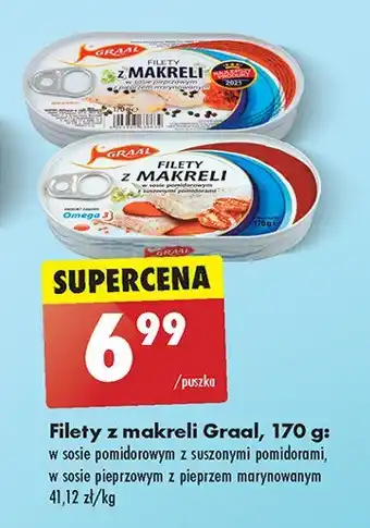 Netto Filety z makreli w sosie pieprzowym z pieprzem marynowanym oferta