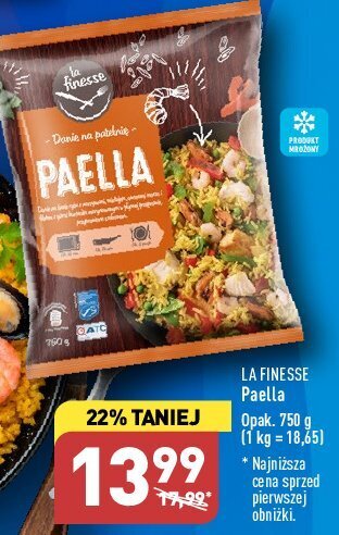 ALDI Danie na patelnię paella oferta